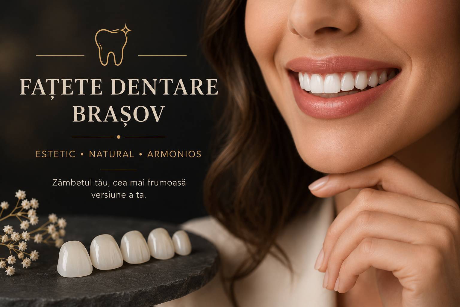 Fațete dentare Brașov – de ce tot mai mulți pacienți aleg transformări discrete ale zâmbetului